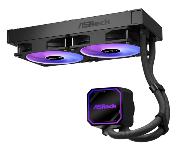ASRock Pro 240 ARGB 2x120mm - 1502297 - zdjęcie 3